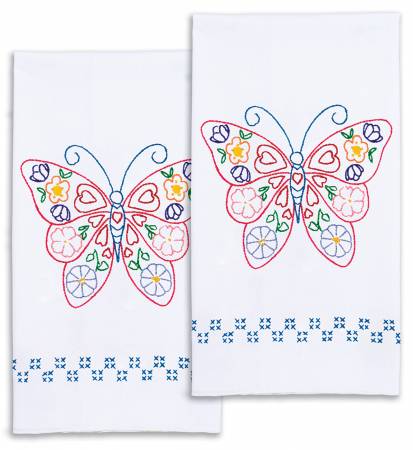 Butterfly Decorative Hand Towels